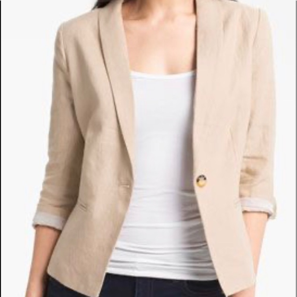 Gibson linen blazer